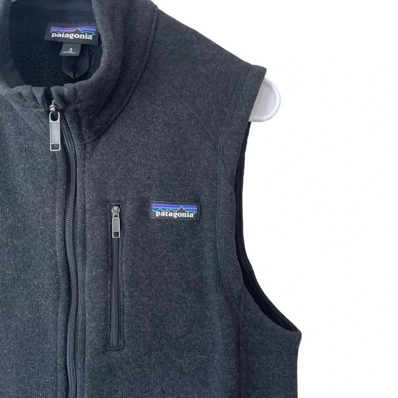 Patagonia Black Better Sweater Vest Size Small - Picture 5 of 12